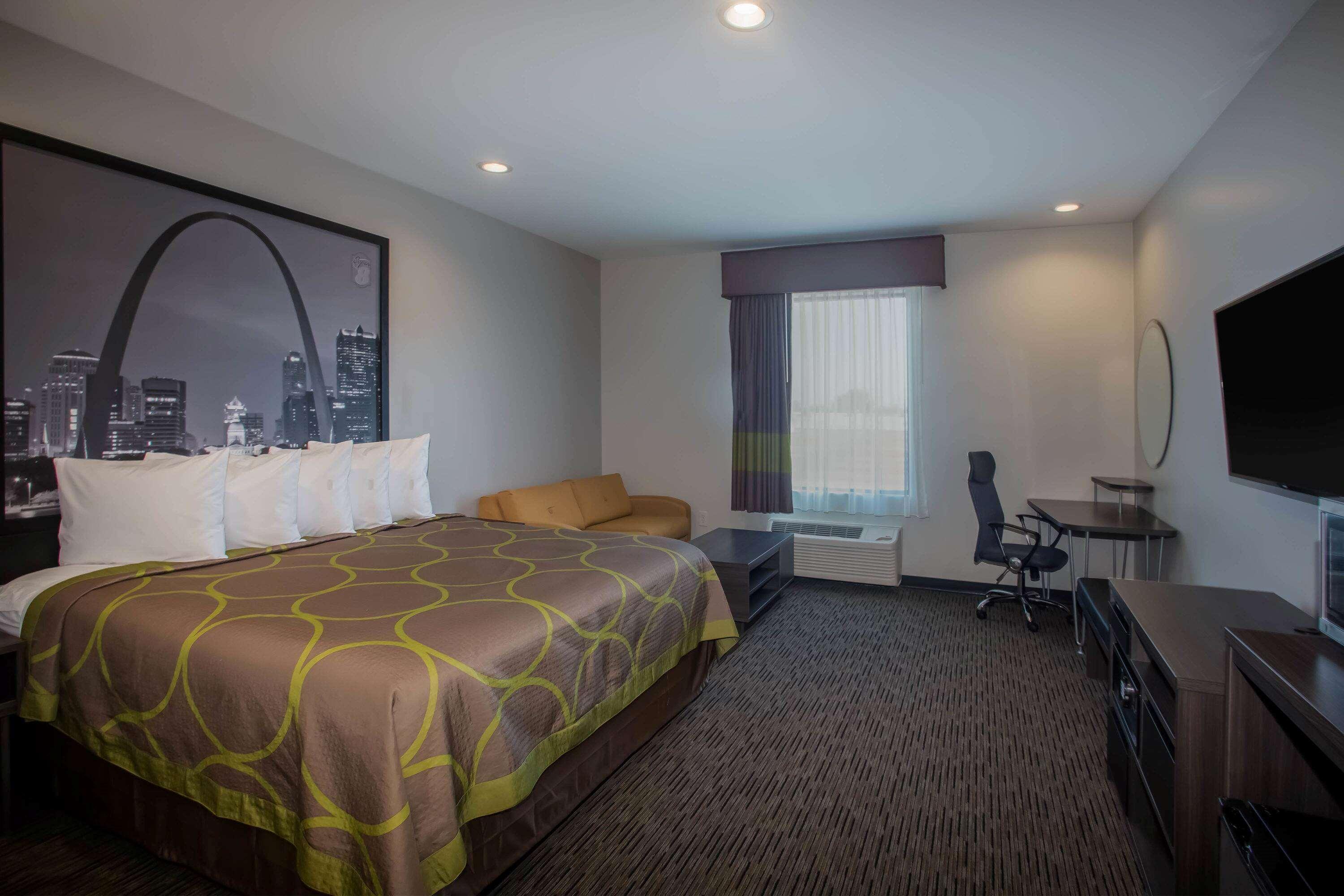 Hotel Super 8 By Wyndham St. Louis North Exterior foto